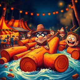 Log Jamboree: Who's Logs Are These, Anyway? - Text-based game