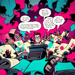 Metamayhem: Whose Adventure is it Anyway? - Text-based game