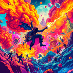 Spectrum Wars: Whose Dimension Is It Anyway? - Text-based game