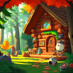 Log Lament: The Whimsical Waters - Text-based game