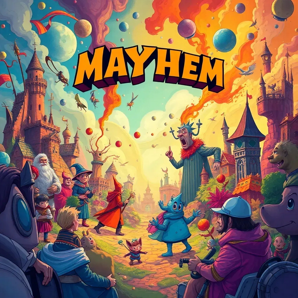 Metamayhem: Whose Adventure Is It Anyway?