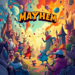 Metamayhem: Whose Adventure Is It Anyway? - Text-based game