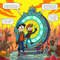 Chrono Chums: Who's There?