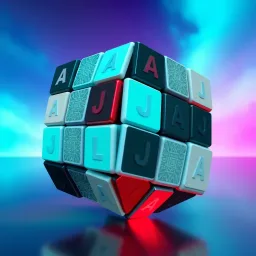 Spinning Math Cube - Text-based game