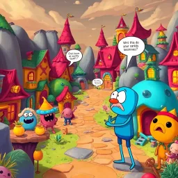 Chronicles of the Clueless: Whose Quest Is It Anyway? - Text-based game