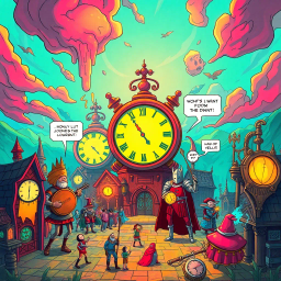 Metamayhem: Whose Adventure Is It Anyway? - Text-based game