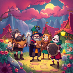 Chronicles of the Clueless: Whose Quest Is It Anyway? - Text-based game