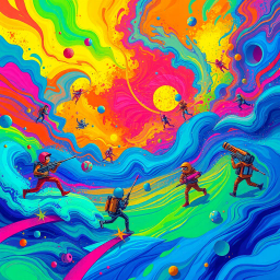 Spectrum Wars: Whose Dimension Is It Anyway? - Text-based game