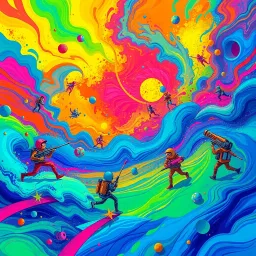 Spectrum Wars: Whose Dimension Is It Anyway? - Text-based game