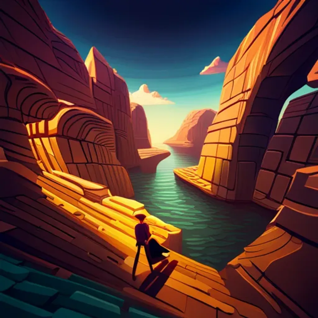 Spinning Glyph Adventure