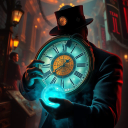 ChronoCaper: Whose Time Is It Anyway? - Text-based game
