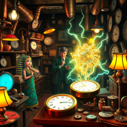 Chrono Chums: Who’s There? - Text-based game