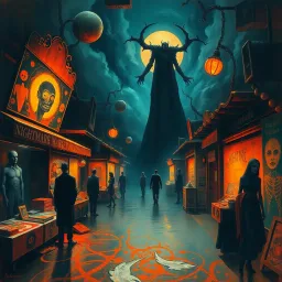 Nightmare Market: Whose Dream Is It Anyway? - Text-based game