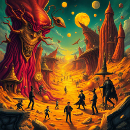 Chronicles of Chaos: Whose World is it Anyway? - Text-based game