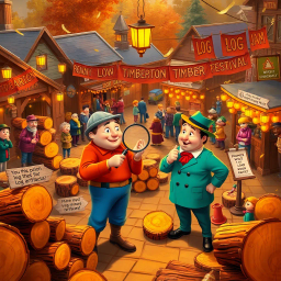 Log Jam: Who’s Logs Are These, Anyway? - Text-based game