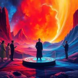 Spectrum Wars: Whose Dimension Is It Anyway? - Text-based game