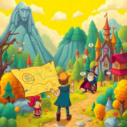 Chronicles of the Clueless: Whose Quest Is It Anyway? - Text-based game