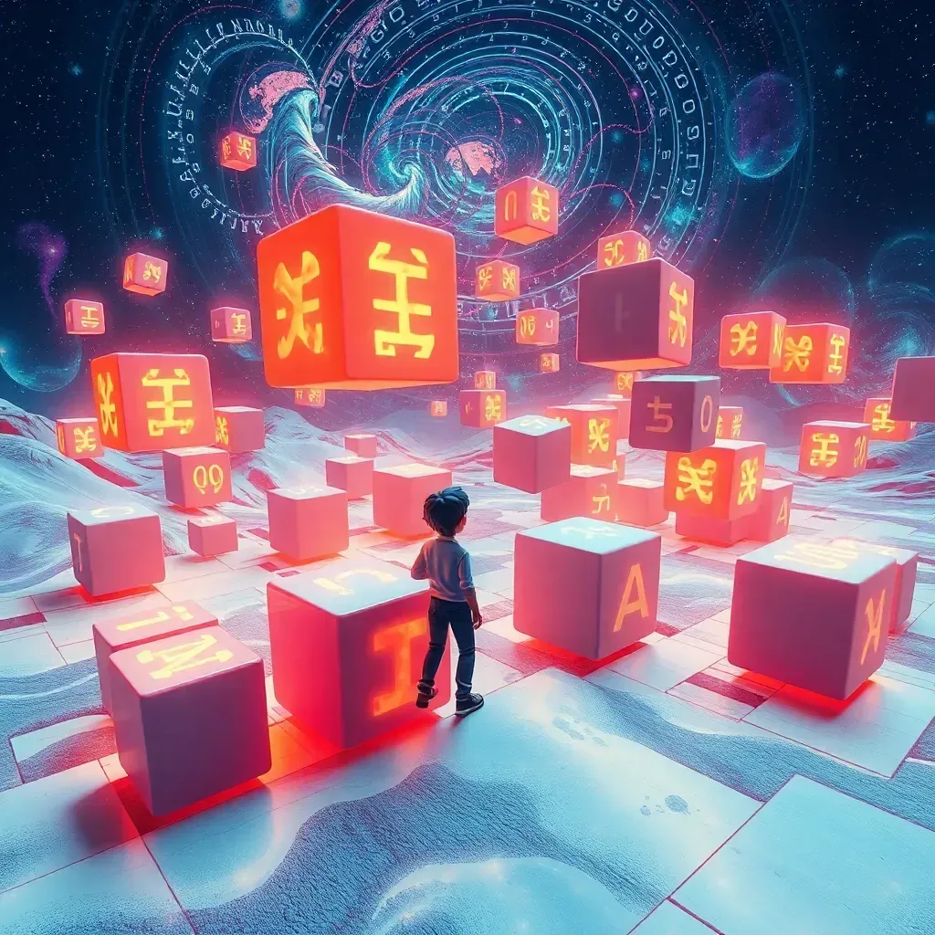 Spinning Glyphs