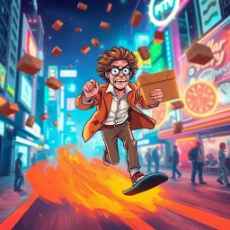 Chronochaser: Who's Time Is It Anyway? - Text-based game