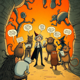 Chronicles of Chaos: Whose World Is It Anyway? - Text-based game