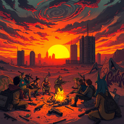 Wasteland Ruckus - Text-based game