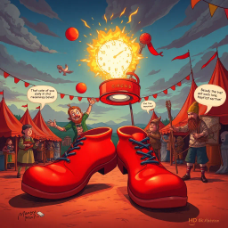 ChronoClowns: Time Foolery - Text-based game