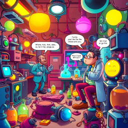 Whose Lab Is It Anyway? - Text-based game