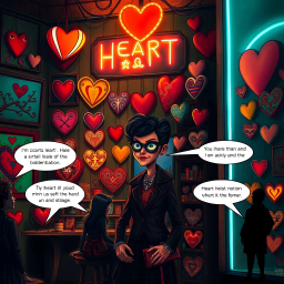 Whose Heart Is It, Anyway? - Text-based game