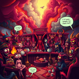 Whose Hell Is It Anyway? - Text-based game
