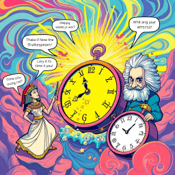 Chrono-Capers: Whose Time Is It Anyway? - Text-based game