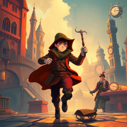 Temporal Heist: Whose Time Is It Anyway? - Text-based game