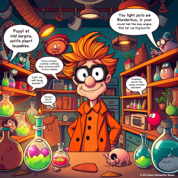 Whose Lab Is It Anyway? - Text-based game