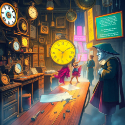 Chrono-Capers: Whose Time Is It Anyway? - Text-based game