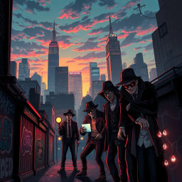 The Great Heist: Whose Thief Is It Anyway? - Text-based game