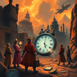 Chrono-Capers: Whose Time Is It Anyway? - Text-based game