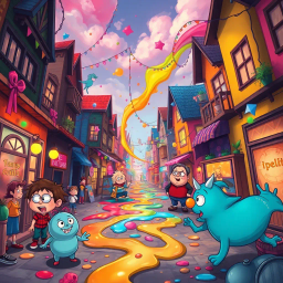 Whose Mess Is It Anyway? - Text-based game