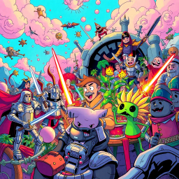 Metamayhem: Whose Adventure Is It Anyway? - Text-based game