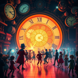 Chrono Clash: Whose Time Is It Anyway? - Text-based game