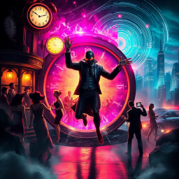 Chrono Clash: Whose Time Is It Anyway? - Text-based game