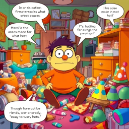 Whose Mess Is It Anyway? - Text-based game