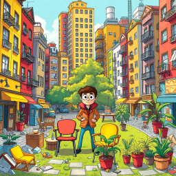 Whose Mess is It Anyway? - Text-based game