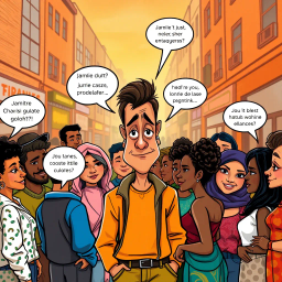 Code Switch Chronicles: Whose Hello is it Anyway? - Text-based game