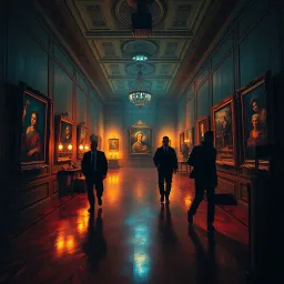 The Heist: Museum Madness - Text-based game