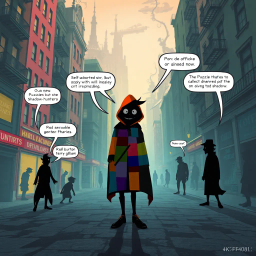 Whose Shadow Is It Anyway? - Text-based game