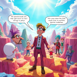 Spectrum Wars: Whose Dimension is it Anyway? - Text-based game