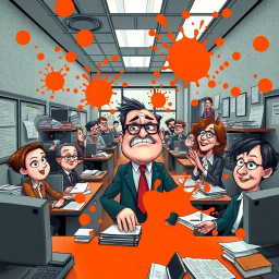 Whose Mess Is It Anyway? - Text-based game