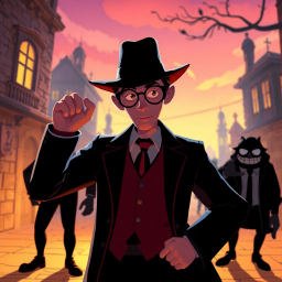 Whose Shadow Is It Anyway? - Text-based game