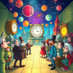Chronochums: Whose Hello is it Anyway? - Text-based game