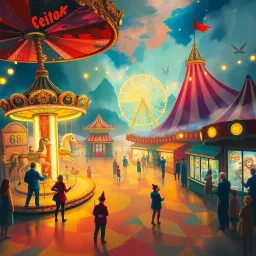 Chrono-Carnival: Whose Time Is It Anyway? - Text-based game