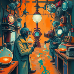 Whose Lab Is It Anyway? - Text-based game